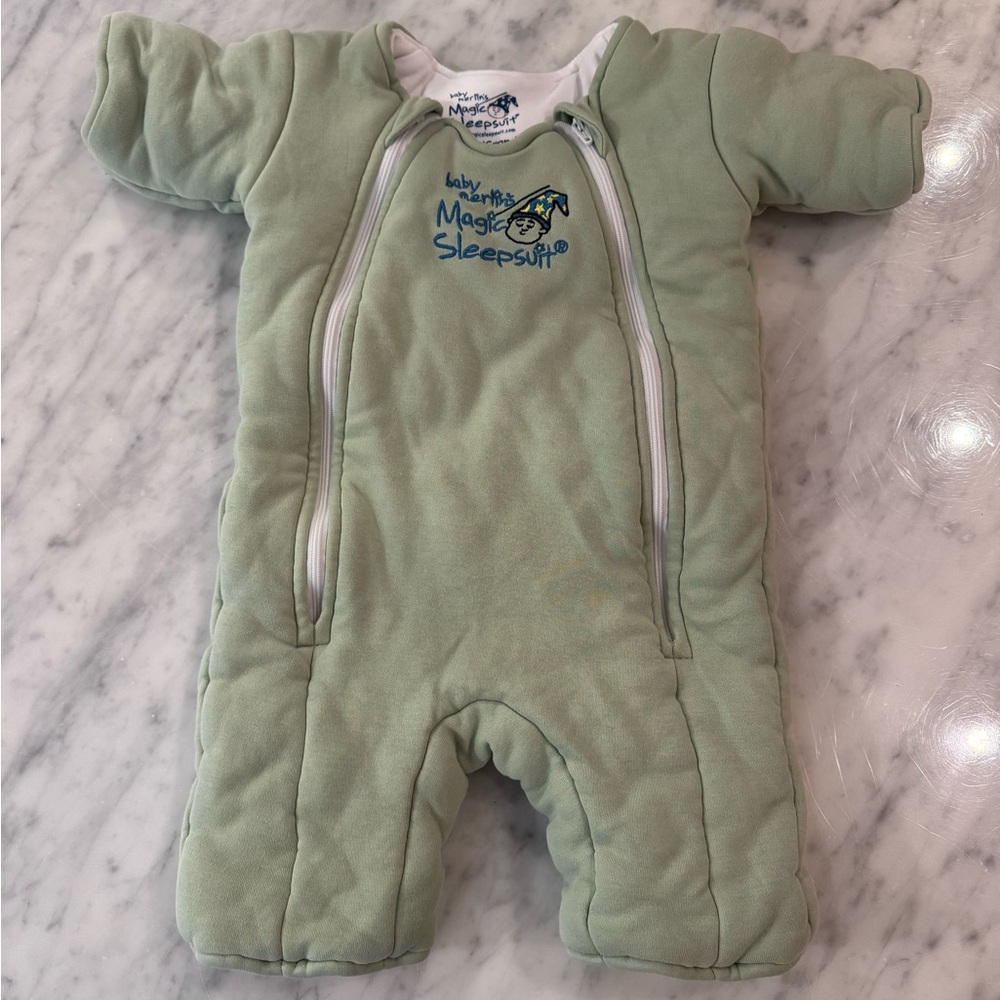 Magic Sleepsuit Light Green Cozy One-Piece